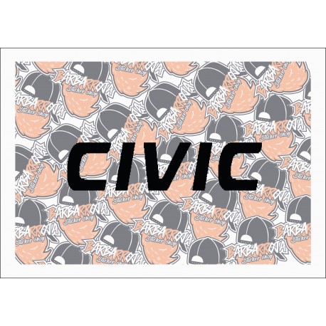 LETRAS CIVIC 6TA GENERACIÓN LETRAS CIVIC 6TA GENERACIÓN