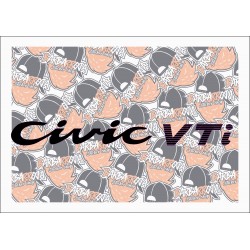 CIVIC EG VTI LETRAS