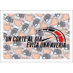 UN CORTE AL DIA EVITA UNA AVERIA