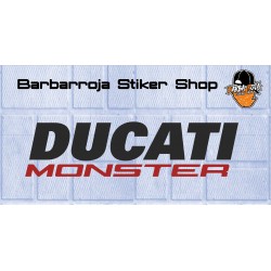 Adhesivo Ducati Monster