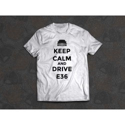 CAMISETA KEEP CALM AND DRIVE E36