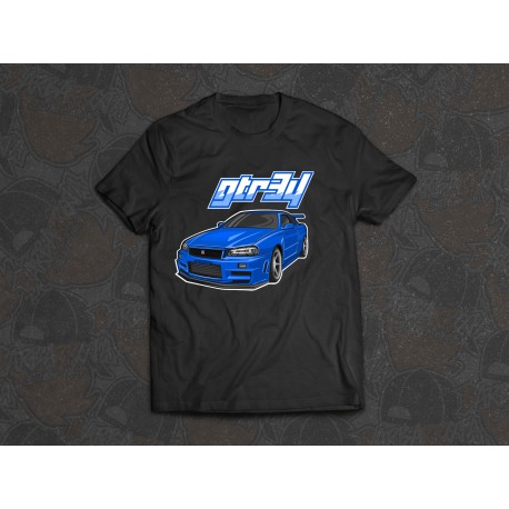 CAMISETA NISSAN SKYLINE R34