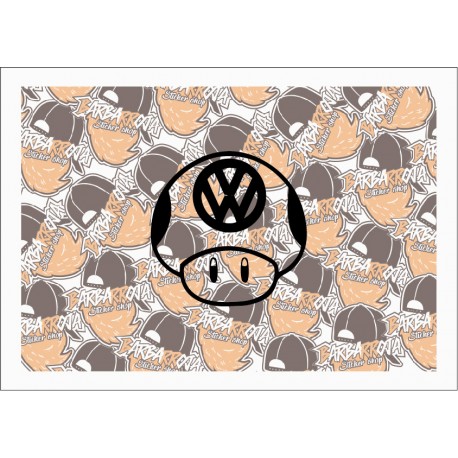 VOLKSWAGEN TOAD MARIO BROS