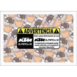 ADVERTENCIA KTM SUPERDUKE