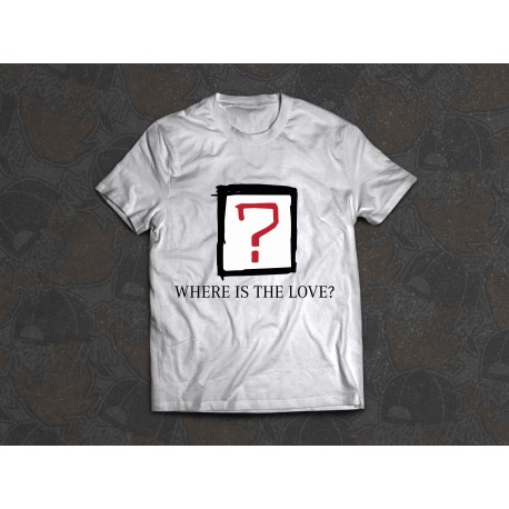 CAMISETA WHERE IS THE LOVE