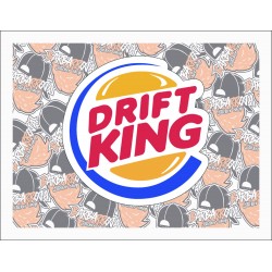 STICKER DRIFT KING