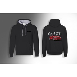 SUDADERA GTI ROJO