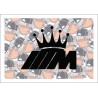 M King