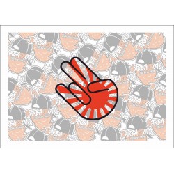 Mano Saludo Sol Naciente