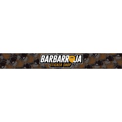 Parasol Barbarroja Sticker Shop Impresión Laminado
