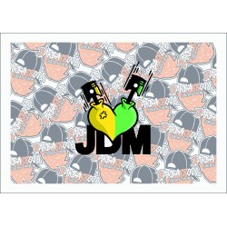 JDM HEART PISTONS