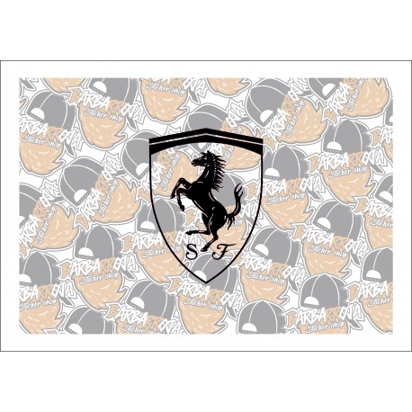 LOGO FERRARI CORTE LOGO FERRARI CORTE