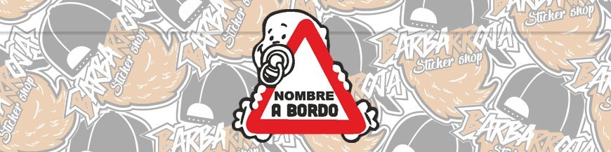 Adhesivo Sticker de Bebé a Bordo