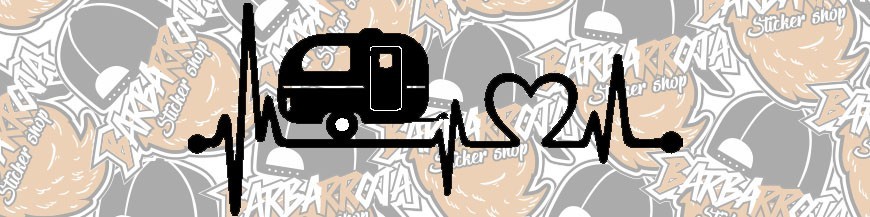 Adhesivo Sticker para Furgonetas Camper